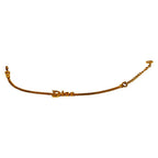 Dior Vintage Logo Bracelet Gold Plated — view 2
