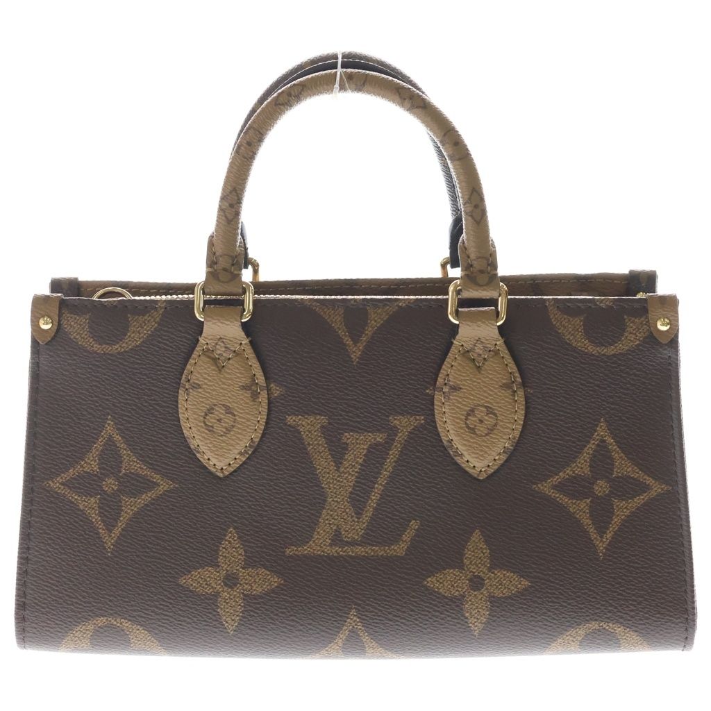Louis Vuitton Monogram On The Go East West Leather 2-Way Shoulder Bag
