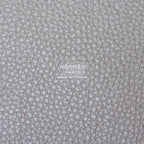 Hermes Picotin PM Taurillon Handbag Etoupe Silver Brown — view 7