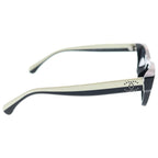Chanel CC Logo Sunglasses Black Ivory Eyewear — view 3