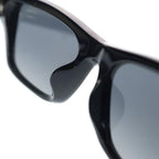 Chanel CC Logo Sunglasses Black Ivory Eyewear — view 5
