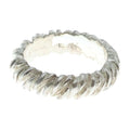 Hermes Vintage Twist Rope Motif Ring Silver
