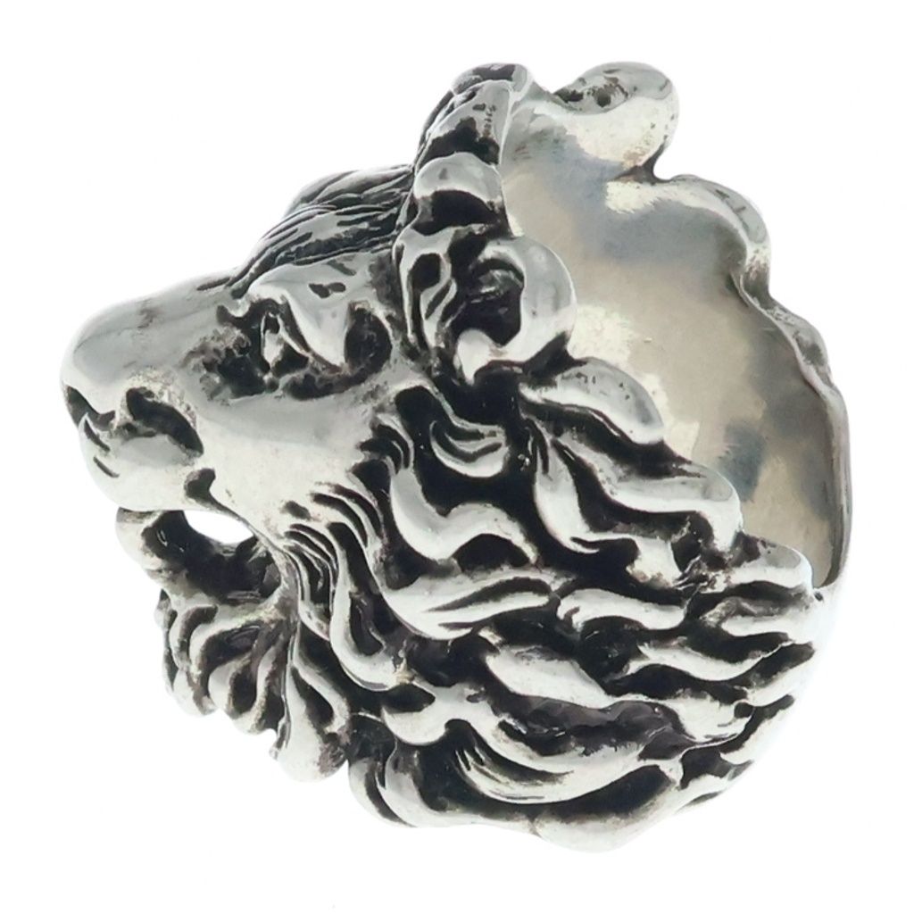 Gucci Lion Head Ring Silver — view 4