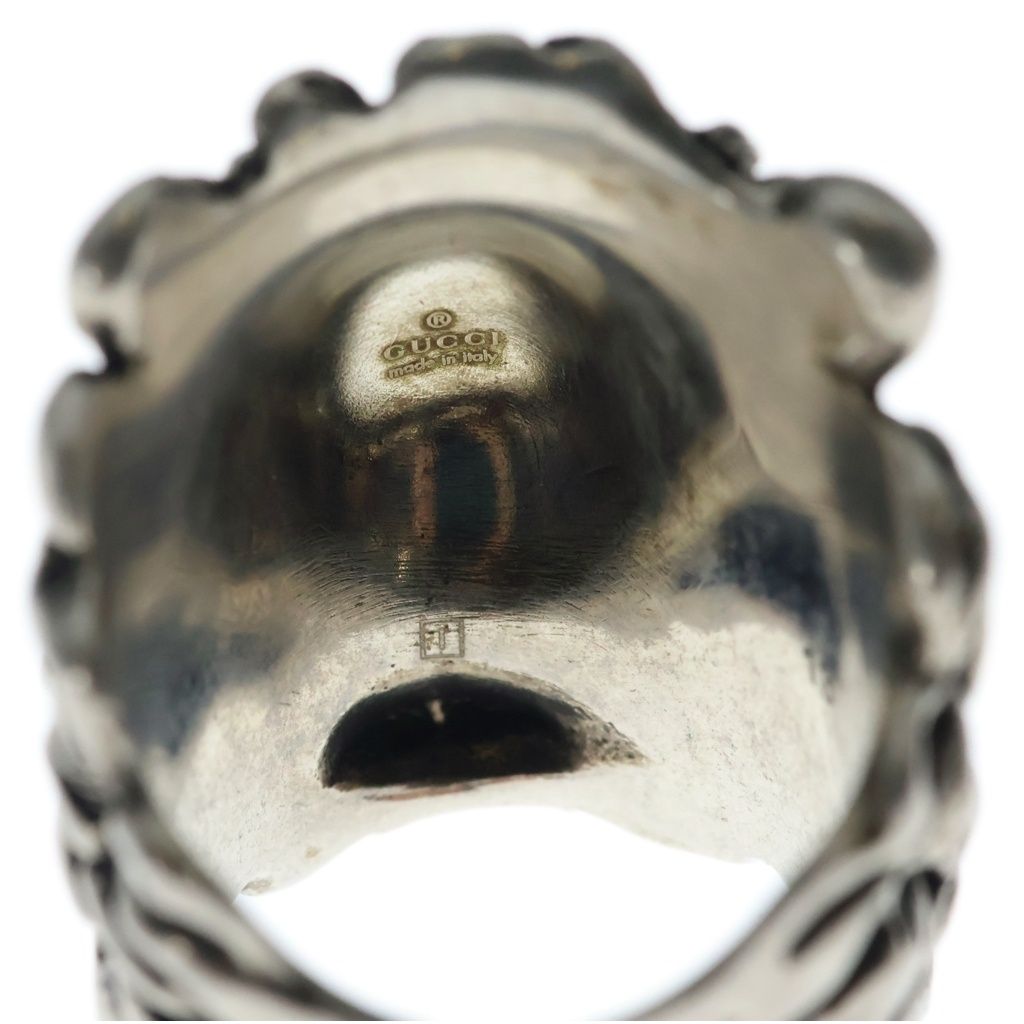 Gucci Lion Head Ring Silver — view 5