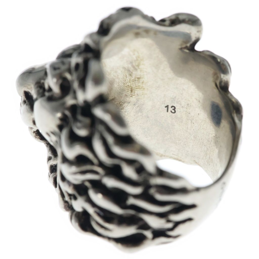 Gucci Lion Head Ring Silver — view 6
