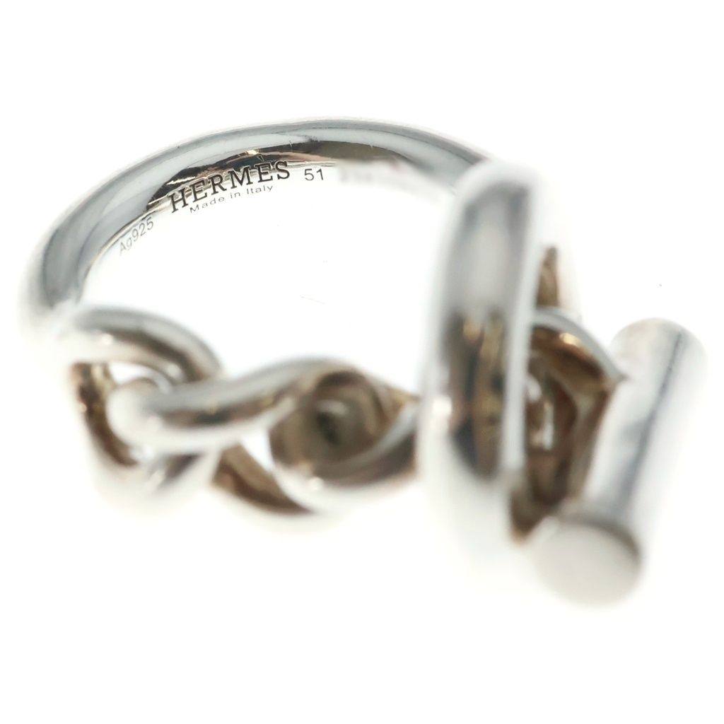 Hermes Echappee Croisette MM Ring Silver — view 5