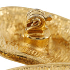 Chanel CC Logo Quilted Gold Plated Brooch — view 7