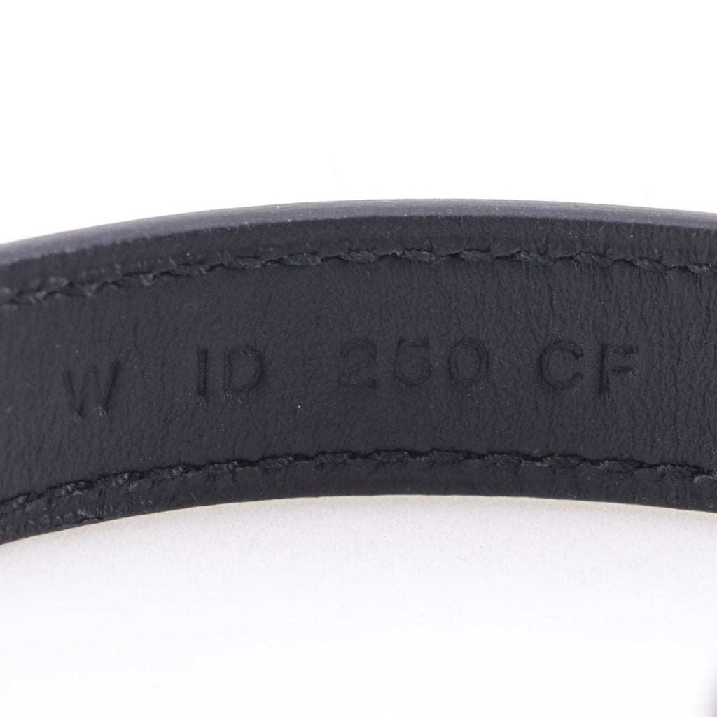 Hermes Kelly Bracelet Double Tour Monochrome Chevre Black — view 4