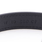 Hermes Kelly Bracelet Double Tour Monochrome Chevre Black — view 4
