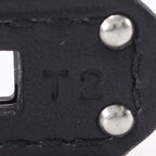 Hermes Kelly Bracelet Double Tour Monochrome Chevre Black — view 6