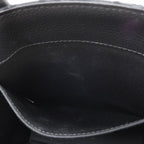 Dior 2-Way Safari North South Tote Bag Canvas Leather Black Silver — view 8