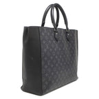 Louis Vuitton Tote Bag Grand Sac Monogram Eclipse Silver — view 2