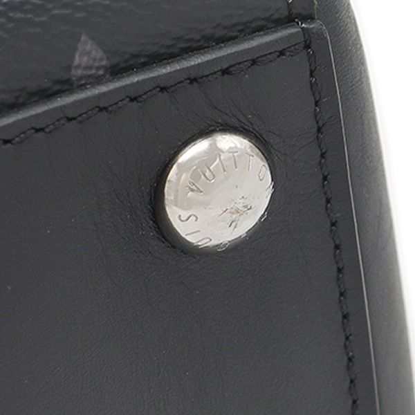Louis Vuitton Tote Bag Grand Sac Monogram Eclipse Silver — view 5