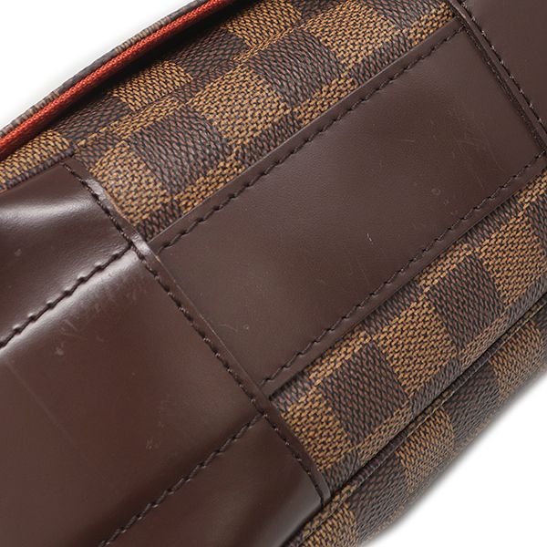 Louis Vuitton Shoulder Bag Bastille Damier Canvas Ebene Gold Brown — view 5