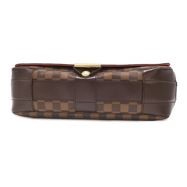 Louis Vuitton Shoulder Bag Bastille Damier Canvas Ebene Gold Brown — view 3