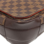 Louis Vuitton Shoulder Bag Bastille Damier Canvas Ebene Gold Brown — view 4