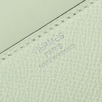 Hermes Della Cavalleria Elan Shoulder Bag Epsom Vert Fizz Vertfizz Green Silver — view 8