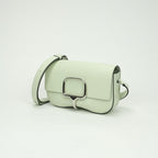 Hermes Della Cavalleria Elan Shoulder Bag Epsom Vert Fizz Vertfizz Green Silver — view 2
