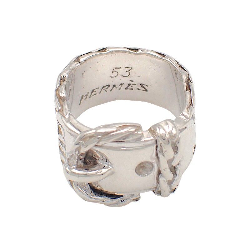Hermes Diane Ring Included 925 Sterling Silver 53 — view 6