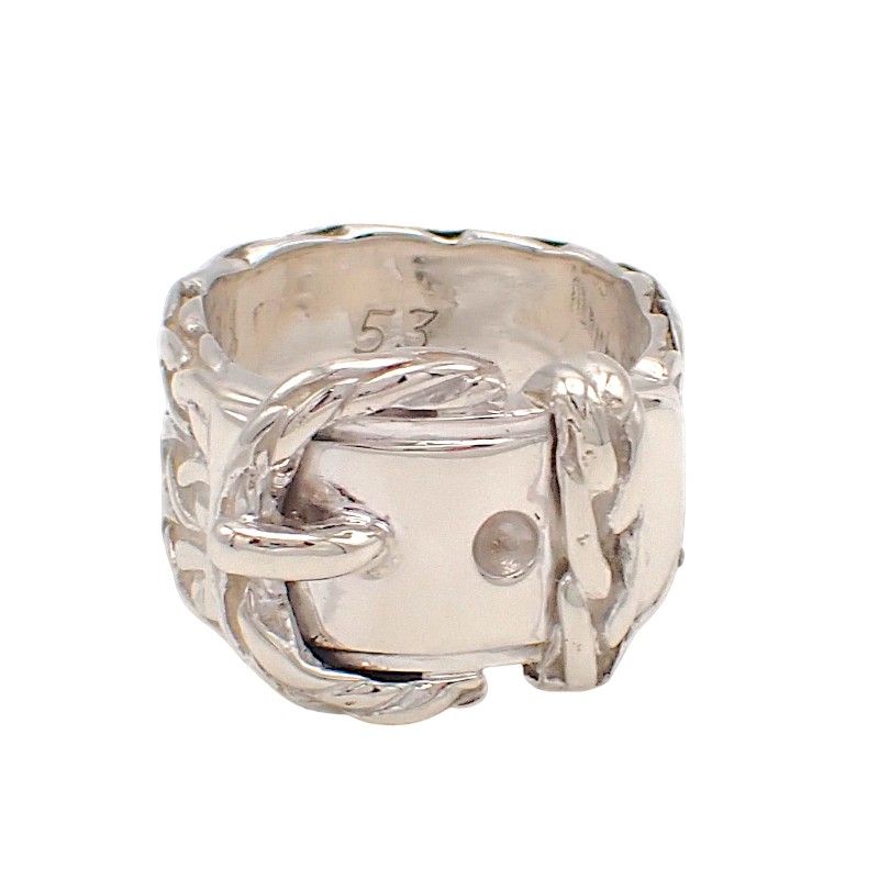 Hermes Diane Ring Included 925 Sterling Silver 53
