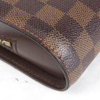 Louis Vuitton Saint Clutch Damier Canvas Brown — view 5