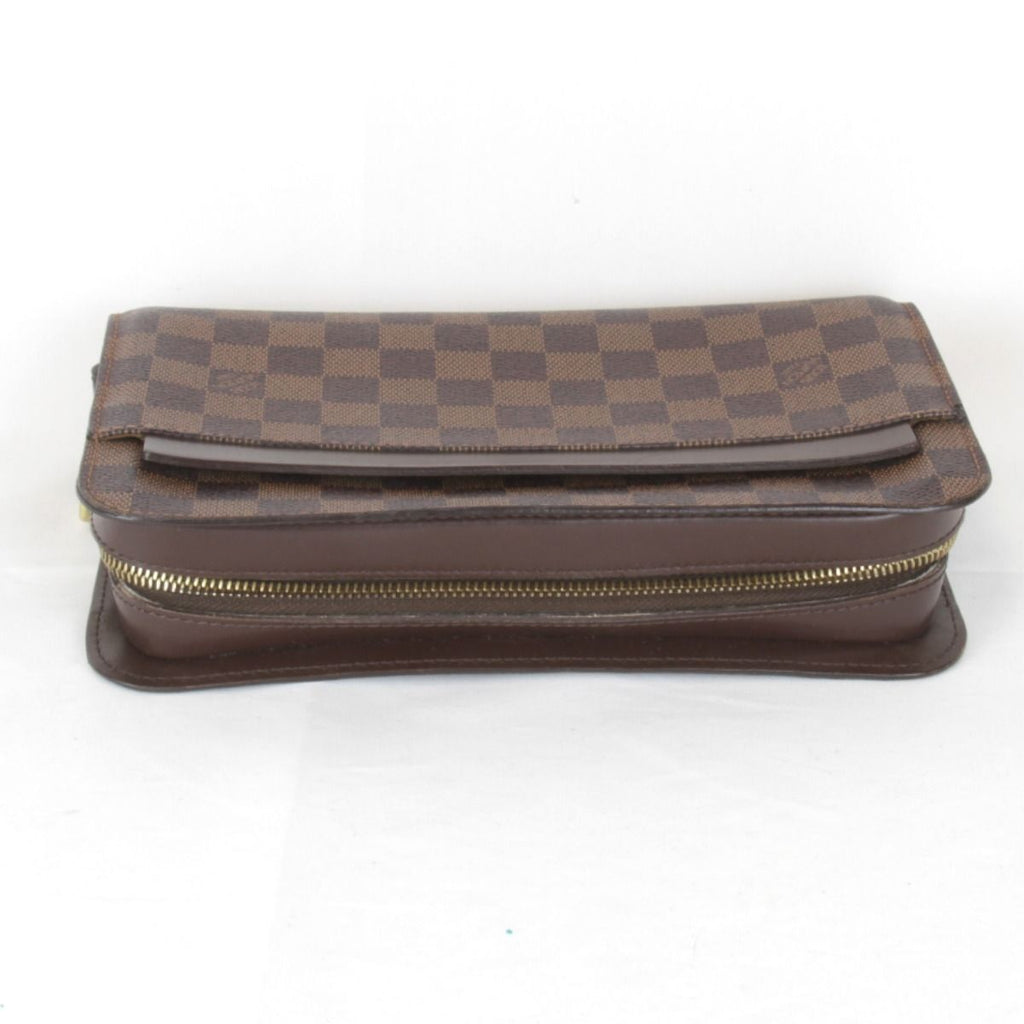 Louis Vuitton Saint Clutch Damier Canvas Brown — view 3