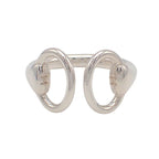 Hermes Nausicaa Horsebit Actual Ring Included 925 Sterling Silver 51 — view 2