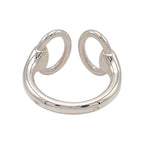Hermes Nausicaa Horsebit Actual Ring Included 925 Sterling Silver 51 — view 4
