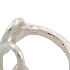 Hermes Nausicaa Horsebit Actual Ring Included 925 Sterling Silver 51 — view 7
