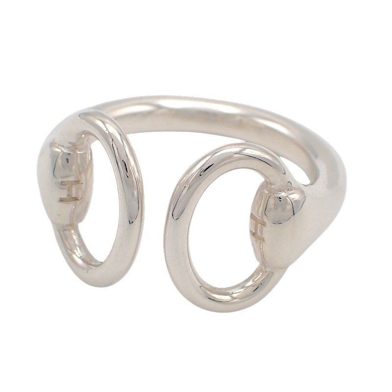 Hermes Nausicaa Horsebit Actual Ring Included 925 Sterling Silver 51