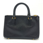 Prada Galleria Saffiano Leather Black Handbag — view 2