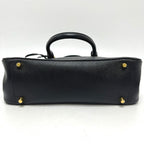 Prada Galleria Saffiano Leather Black Handbag — view 5