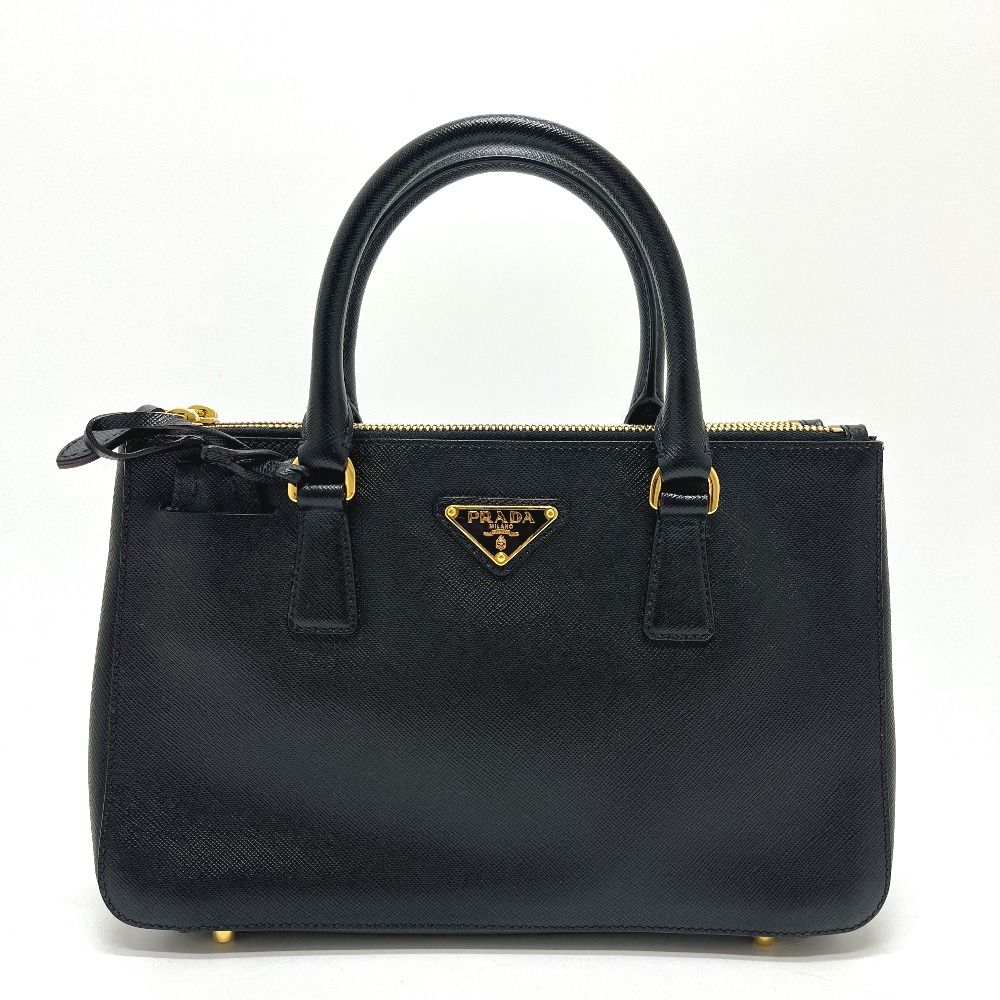 Prada Galleria Saffiano Leather Black Handbag