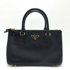 Prada Galleria Saffiano Leather Black Handbag