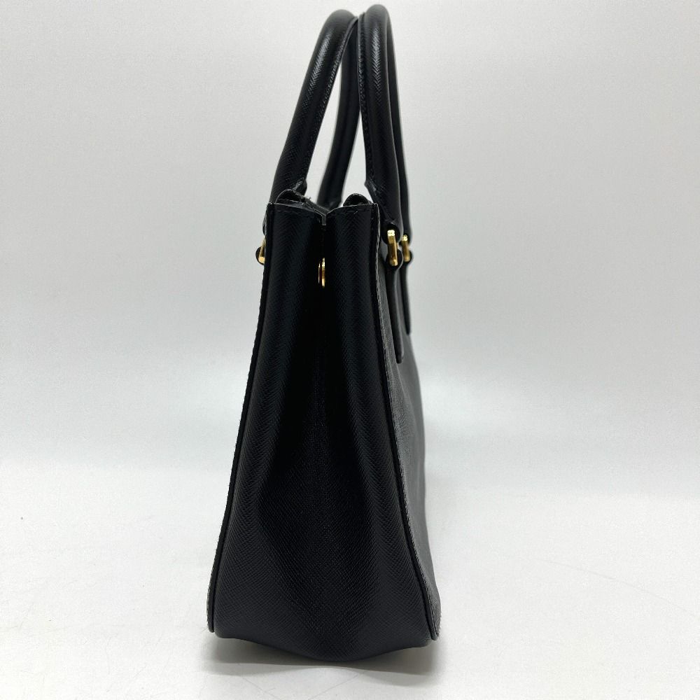 Prada Galleria Saffiano Leather Black Handbag — view 4