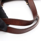 Fendi Tote Bag Zucchino Brown Canvas Leather — view 7