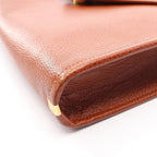 Saint Laurent Shoulder Bag Brown Leather — view 7