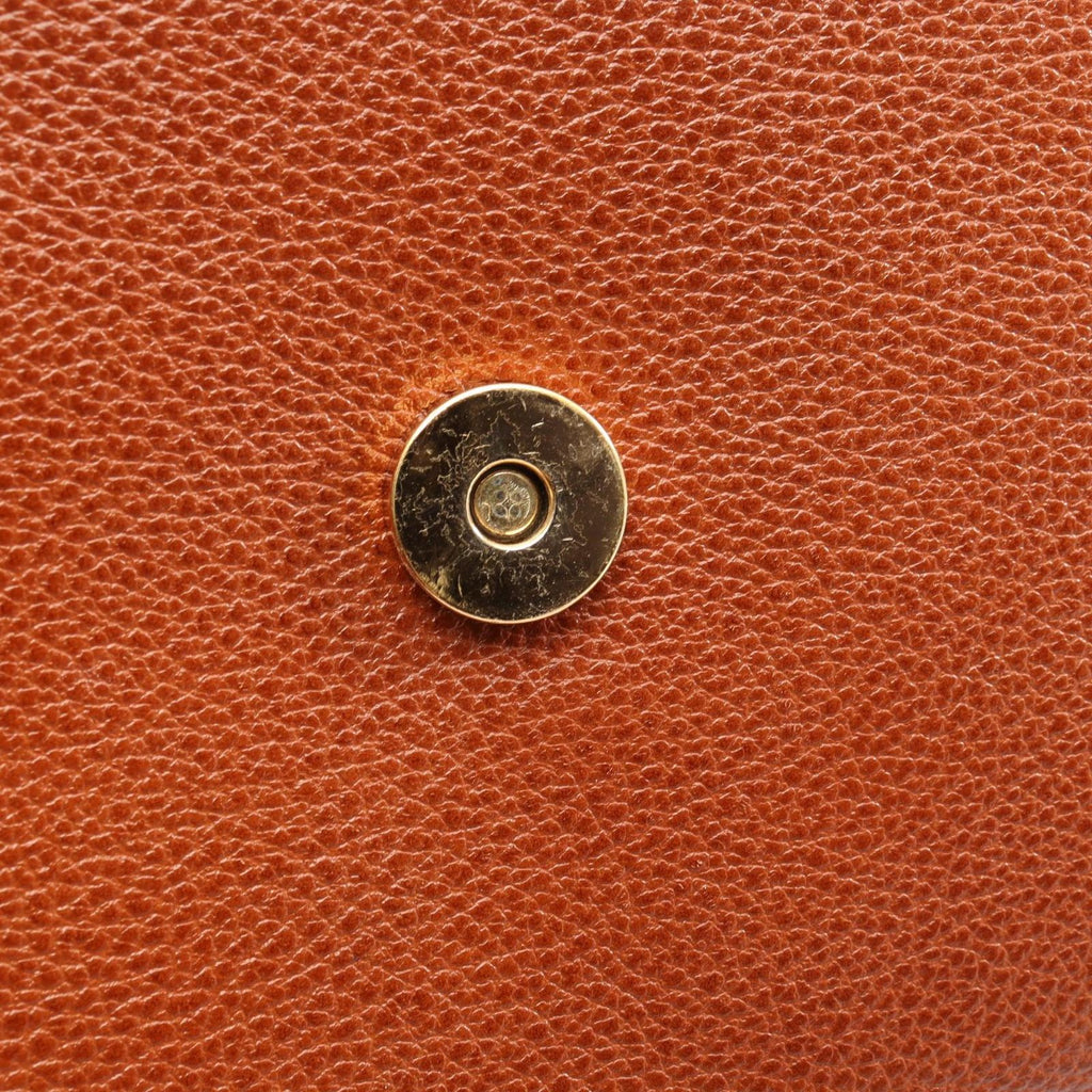 Saint Laurent Shoulder Bag Brown Leather — view 5