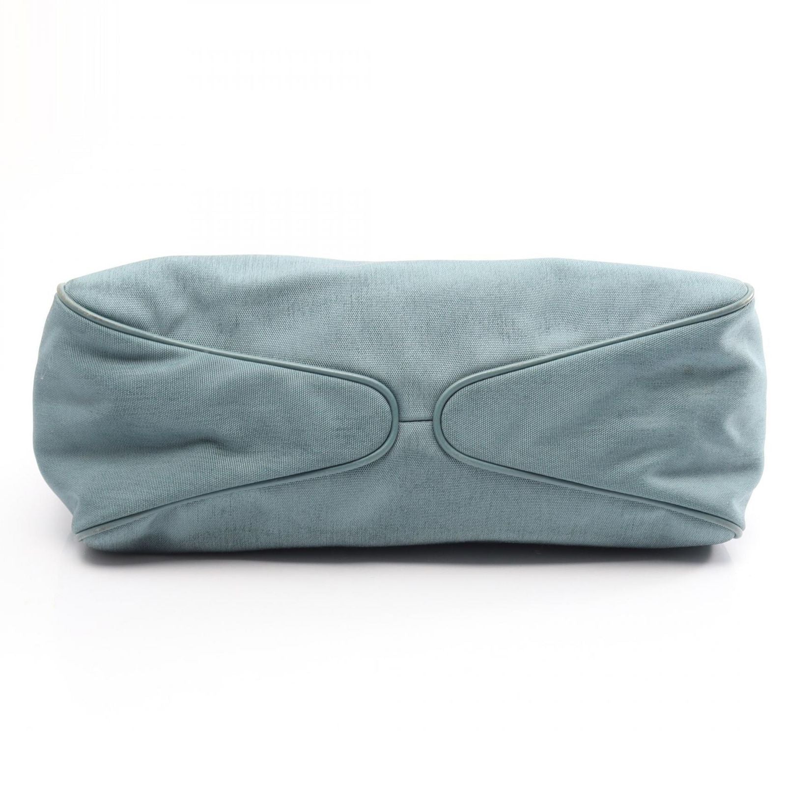 Gucci Shoulder Bag Light Blue Canvas Leather — view 5