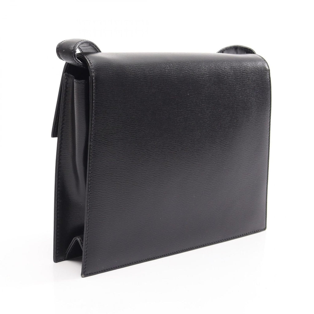 Dior Shoulder Bag Black Leather — view 2