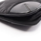 Prada Shoulder Bag to Line Guru Logo Black Nylon Leather to — view 6