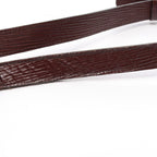 Celine Shoulder Bag Macadam Brown Canvas Leather — view 7