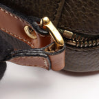 Celine Shoulder Bag Triomphe Khaki Leather — view 6