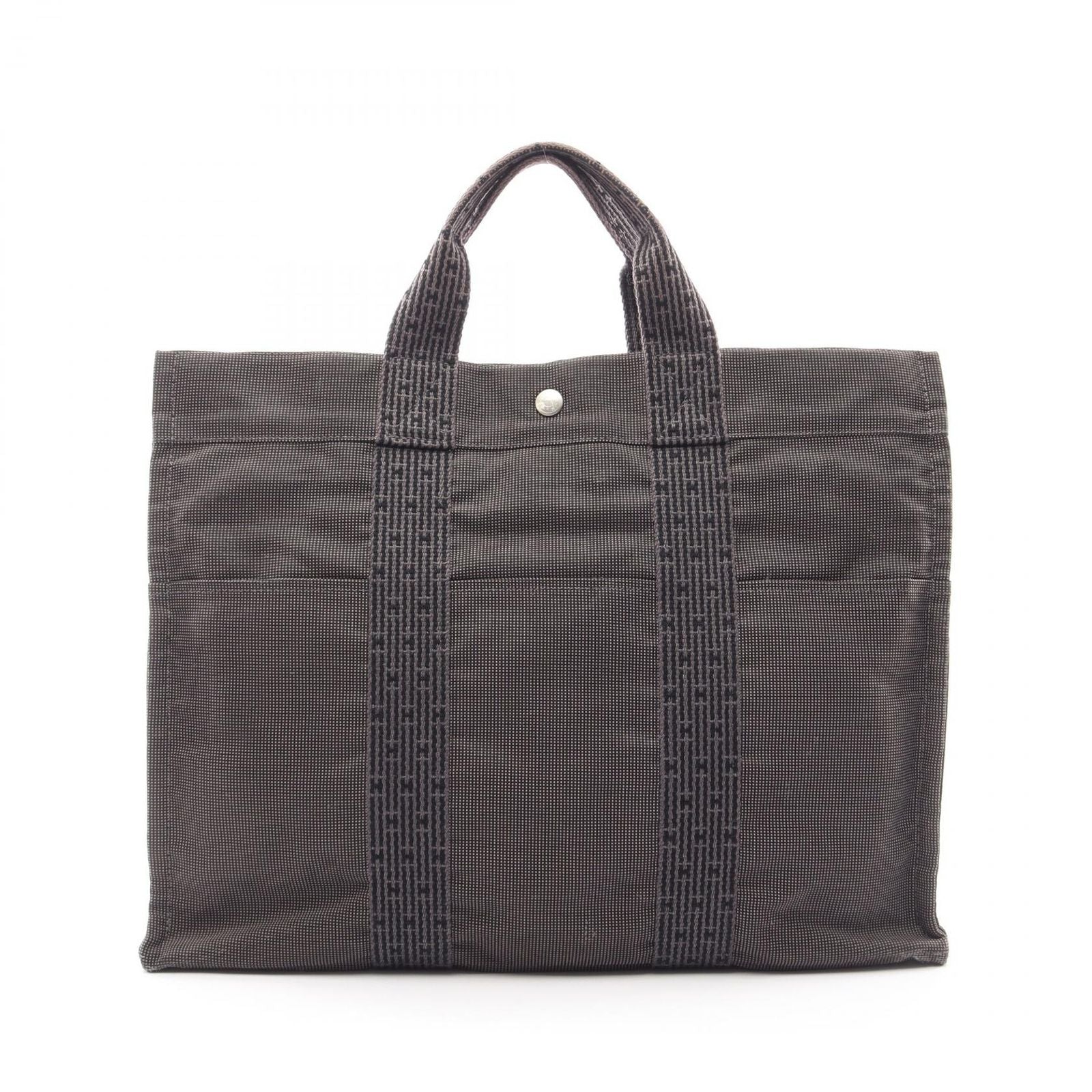 Hermes Tote Bag Her Line MM Gray