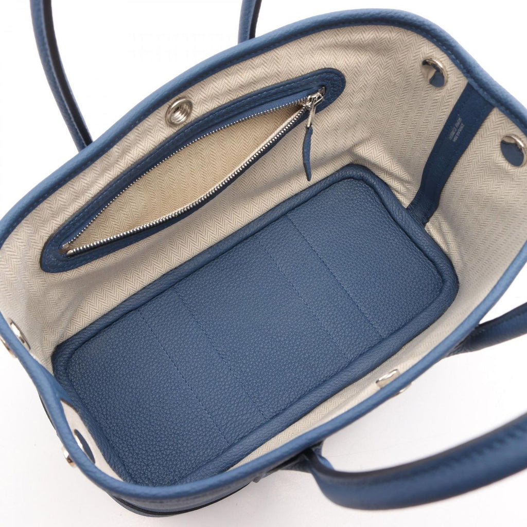Hermes Handbag Neo Garden 23 Blue Tie — view 3