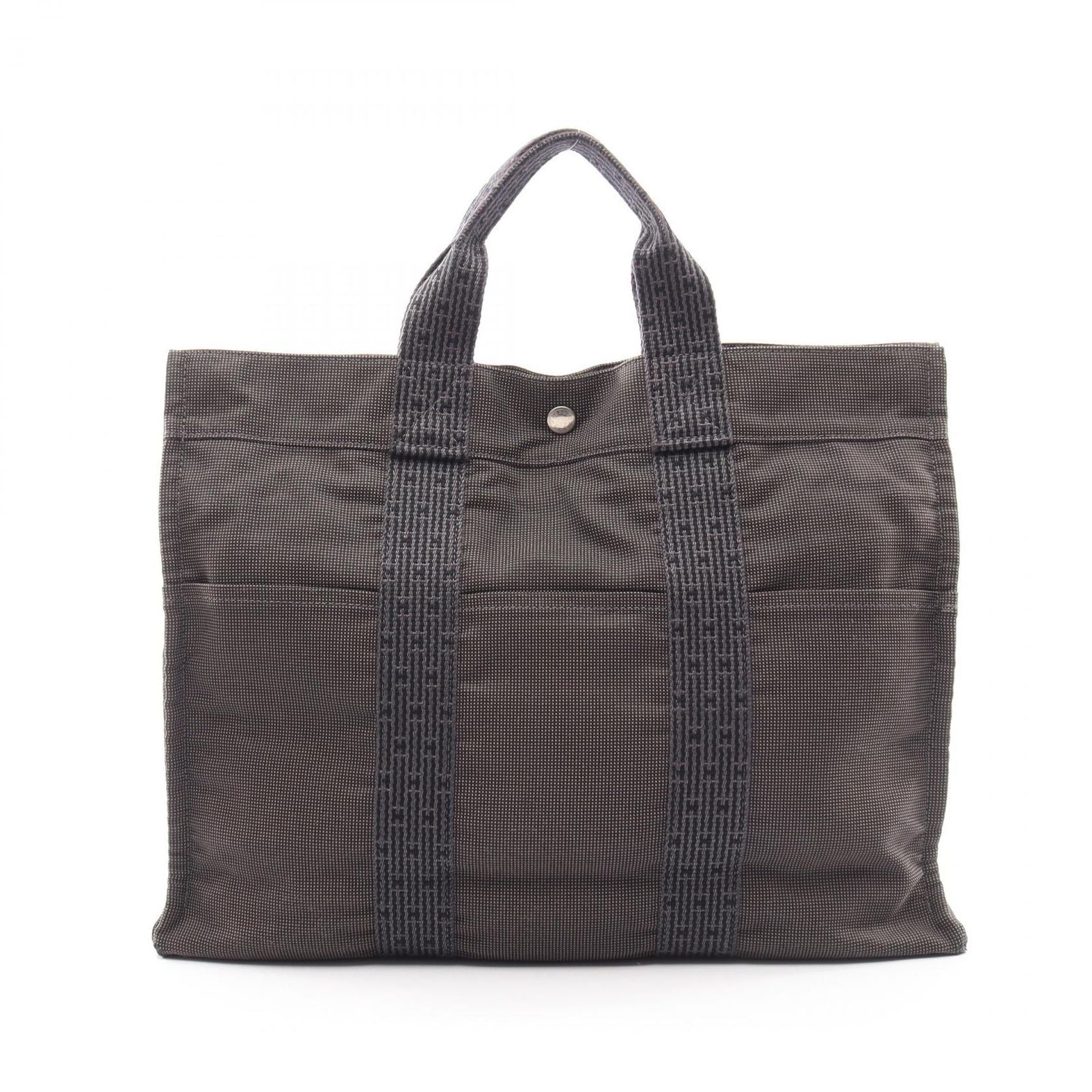 Hermes Tote Bag Her Line MM Gray