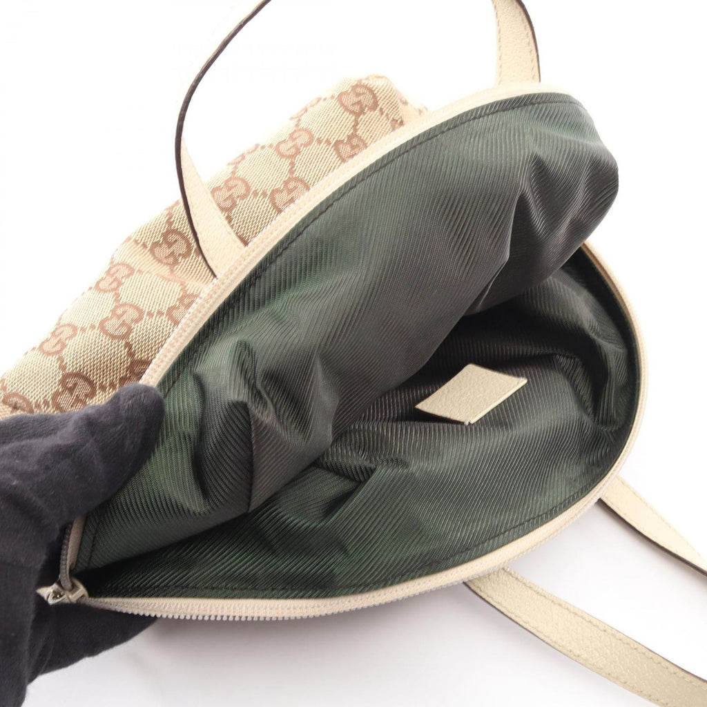 Gucci GG Canvas Beige Handbag — view 5
