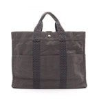 Hermes Tote Bag Her Line MM Gray