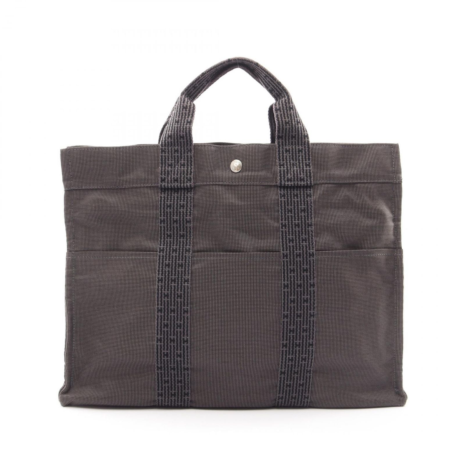Hermes Tote Bag Her Line MM Gray
