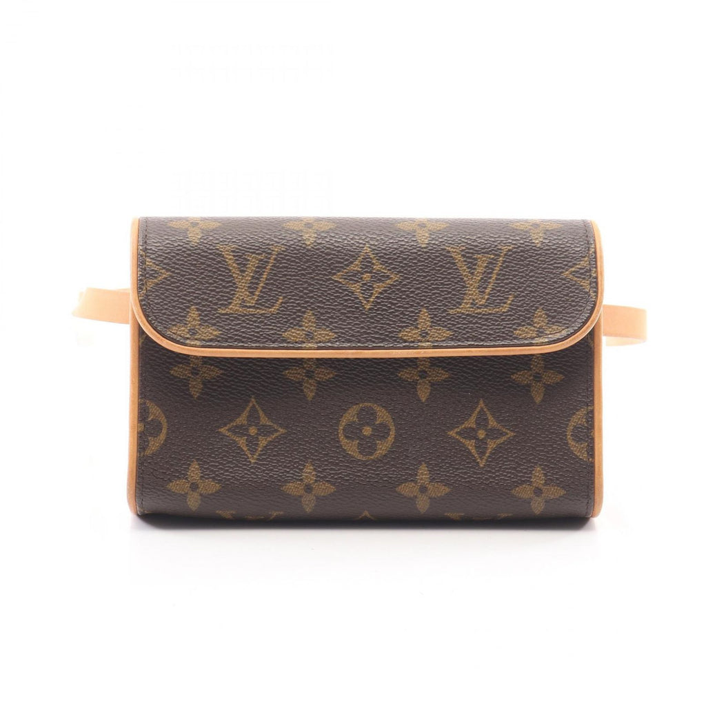 Louis Vuitton Waist Bag Pochette Florentine Monogram with Bouton Pression Canvas